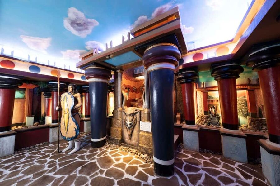 Full-Day Tour:Lasithi Plateau -Mythology Park&Knossos Palace - Pottery in a traditional workshop