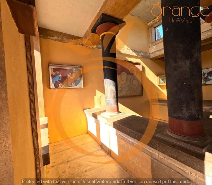 Full-Day Tour:Lasithi Plateau -Mythology Park&Knossos Palace - The long transfer to Knossos Palace