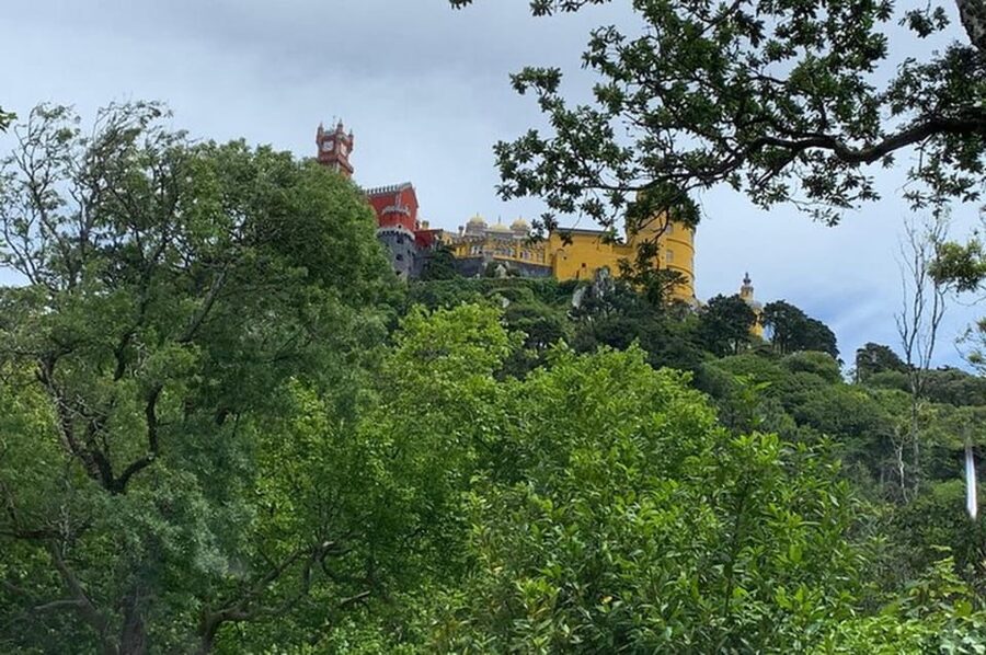 Full-day tour to Sintra with a visit to Pena Palace and Quinta da Regaleira - Pena Palace, the colorful centerpiece