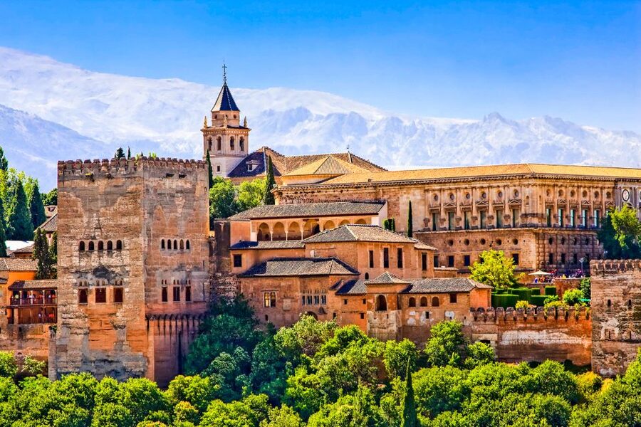 Granada: Alhambra & Nasrid Palaces Tour with Tickets - Palace of Charles V, Medina, and Mosque Baths