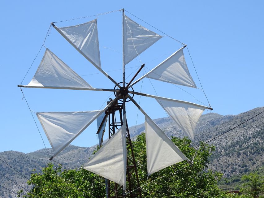 Heraklion: Knossos Palace, Zeus Cave & Oil Mill Private Tour - The Lasithi Plateau and its 16 villages