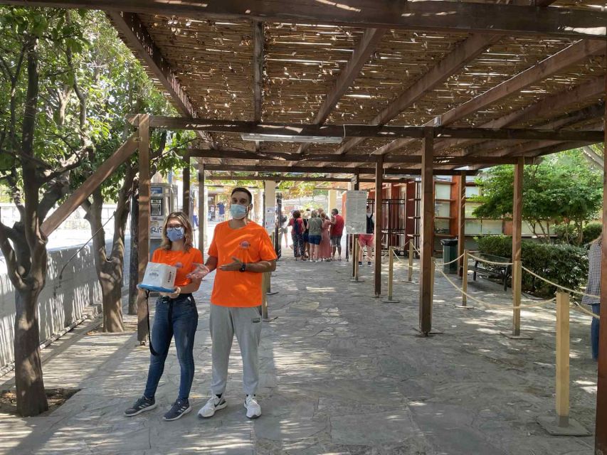 Heraklion: Palace of Knossos 3D Virtual Audio Tour by Tablet - The bull-riding scene and other memorable reconstructions