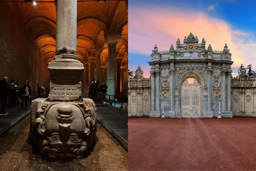 Istanbul: Basilica Cistern & Dolmabahce Palace Combo Ticket - Key points to know before booking