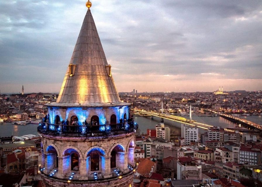Istanbul Combo: Topkapi Palace & Galata Tower - Galata Tower and the city view