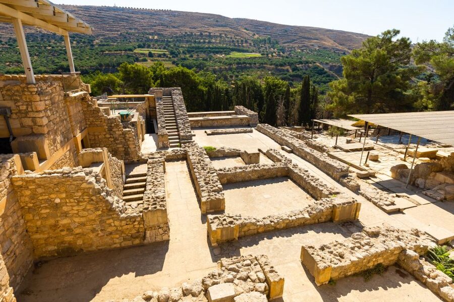 Knossos Palace: E-ticket with Audio and Heraklion City Tour - Morosini Fountain and the Loggia