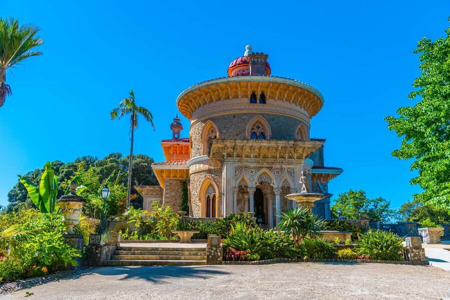 Lisbon:Pena Palace, Regaleira, Monserrate Palace & Roca Cape - Quinta da Regaleira and its symbolic gardens