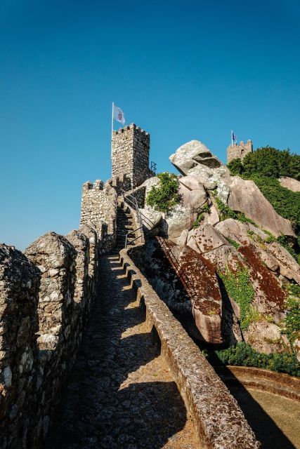 Lisbon: Pena Palace, Sintra, Cabo da Roca, & Cascais Tour - Pena Palace and its hilltop gardens