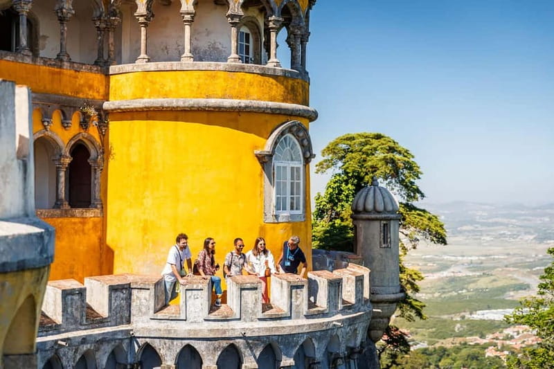 Lisbon: Sintra Cascais & Pena Palace Small Group Tour - Guincho Beach and the coastal drive