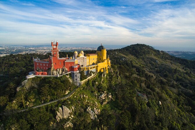 Lisbon: Sintra, Pena Palace, Regaleira, Roca & Cascais Day Tour - Starting at the Sintra Mountains and Sabuga Fountain