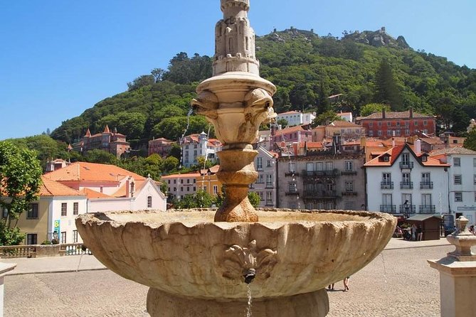 Lisbon: Sintra, Pena Palace, Regaleira, Roca & Cascais Day Tour - A quick look at the Moorish Castle