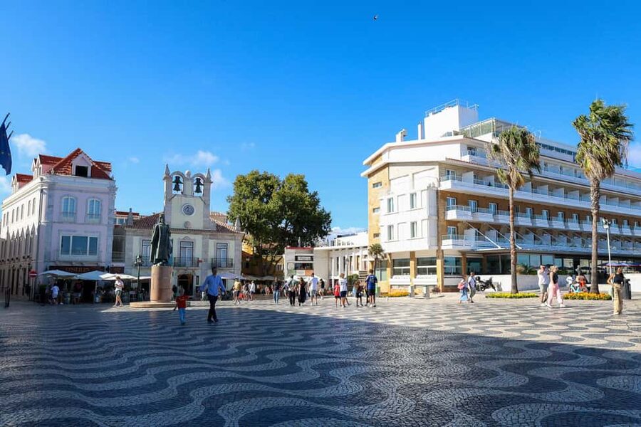 Lisbon: Sintra, Pena Palace & Wine Tasting Small-Group Tour - Cascais gives the day a softer finish