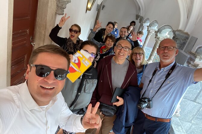 Lisbon to Sintra Pena & Regaleira guided tour in 8pax group - Pena Palace: Portugal’s colorful hilltop showpiece