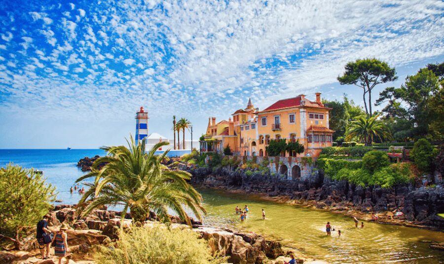 Magical Day Trip: Pena Palace, Sintra, CaboDa Roca & Cascais - Quinta da Regaleira and the famous Initiation Well