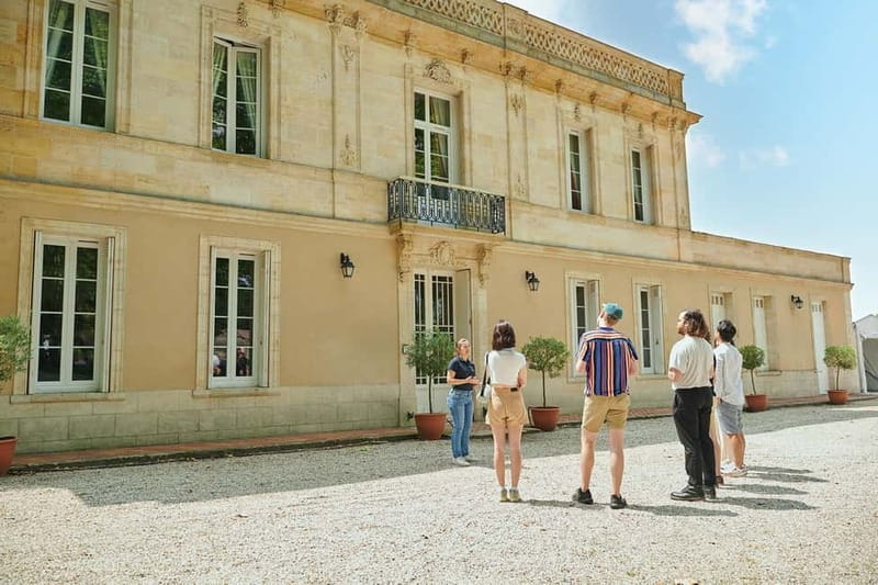 Margaux - Guided tour and lunch at the château - Arriving at Château Haut-Breton Larigaudière in Margaux