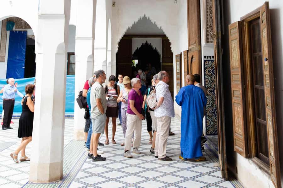 Marrakech: Bahia Palace Guided Tour – Skip-the-Line Access - Inside Bahia Palace: mosaics, cedarwood, and court life