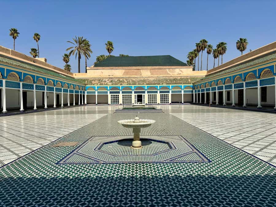 Marrakech: Bahia Palace Guided Tour with Skip-the-Line Entry - Meeting at Café Argana in Jemaa el-Fna