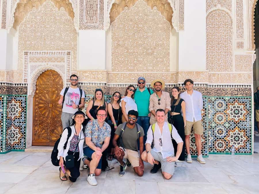 Marrakech: Bahia Palace, Madrasa Ben Youssef & Secret Garden - Bahia Palace: tilework, courtyards, and royal ambition