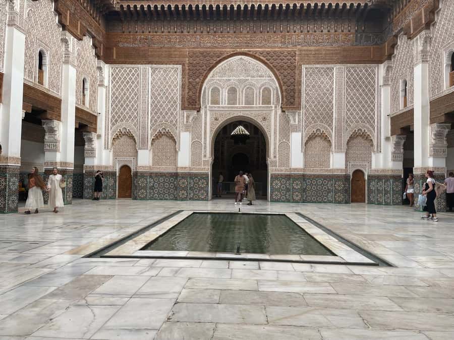 Marrakech: Bahia Palace, Madrasa Bn Yousef, Souk Medina Tour - Entering the souks through the Medina