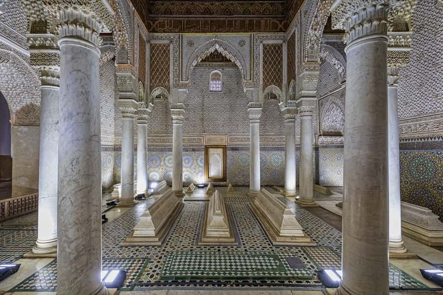 Marrakech: Bahia Palace, Saadian Tombs, & Koutoubia Mosque - Key points at a glance