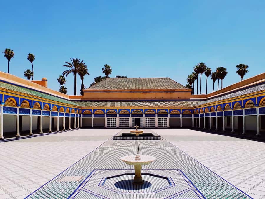 Marrakech: Bahia Palace, Saadian Tombs, & Koutoubia Mosque - Bahia Palace: the visual centerpiece
