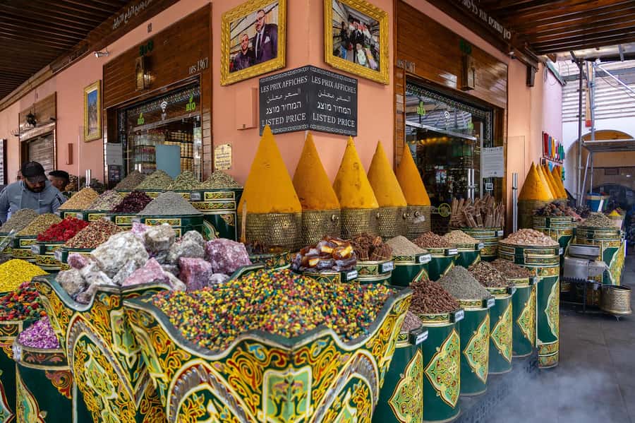 Marrakech: Medina, Souks, Artisans Guided Tour with Mint Tea - Ben Youssef Madrasa and the route variation