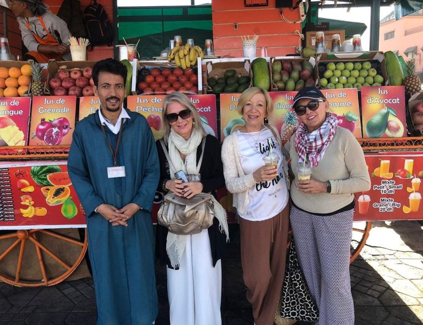 Marrakech: Medina Tour, Bahia Palace and Medrasa Ben Youssef - Jemaa el Fna, Marrakech’s famous final scene