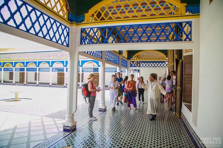 Marrakesh: Bahia Palace, Ben Youssef Medersa & Secret Garden - Guides, language, and timing