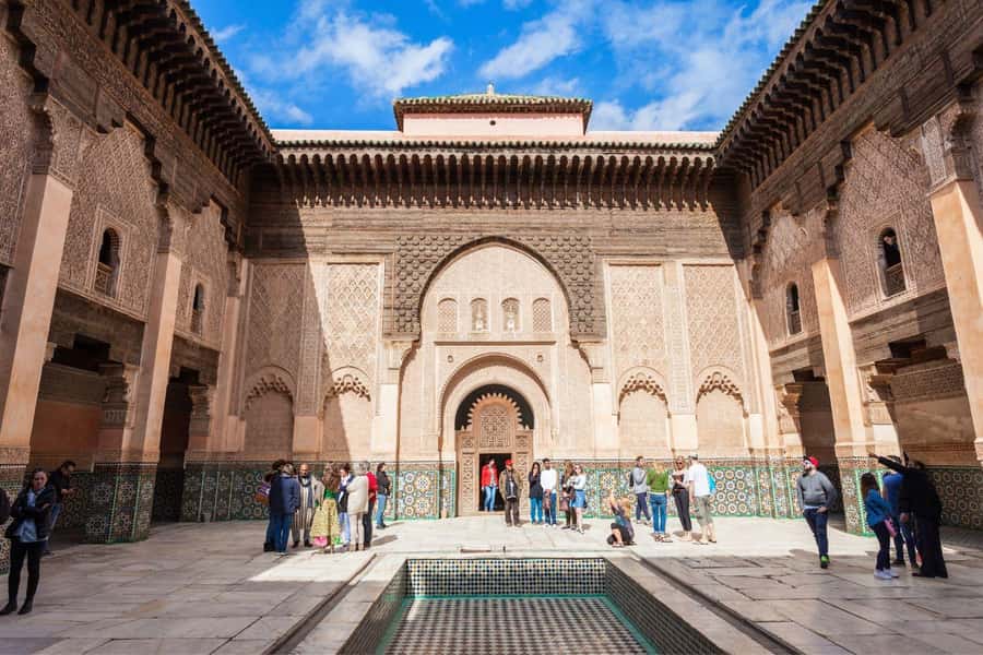 Marrakesh: Bahia Palace, Ben Youssef Medersa & Secret Garden - Ben Youssef Medersa, the tour’s architectural high point