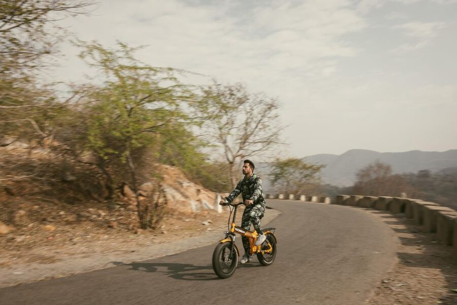 Monsoon Palace (Sajjangarh) E-bike Trail - Through Sajjangarh Wildlife Sanctuary