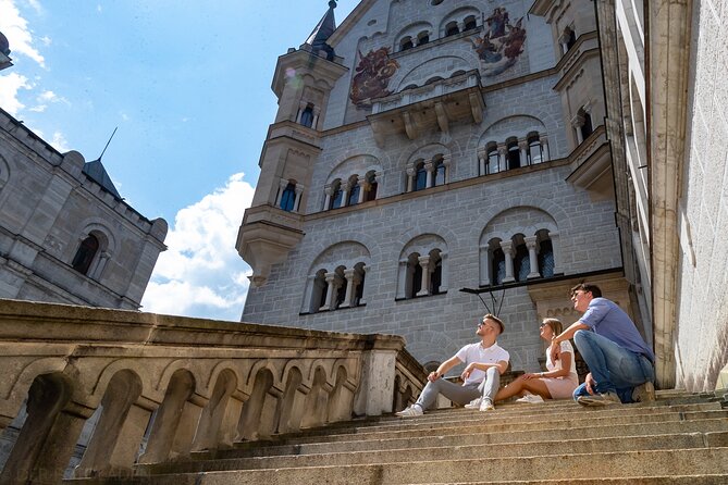 Neuschwanstein & Linderhof Castle-Fairytale Day Tour from Munich - Oberammergau from the coach window