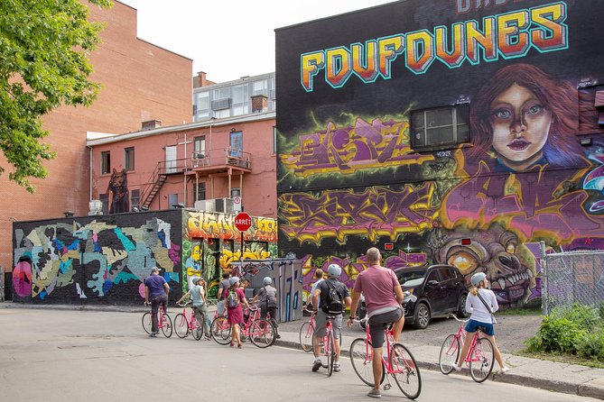 Non Touristy Pink Bike Tour by Spade & Palacio - Cruising through La Fontaine Park