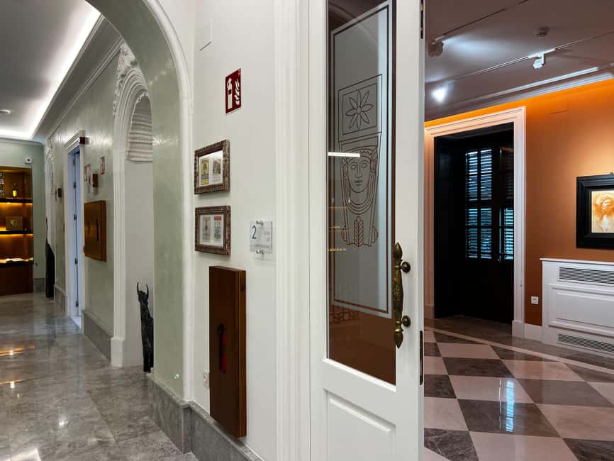 Palacio San Dionisio - Sherry Wine Museum - Four sherries to finish the visit