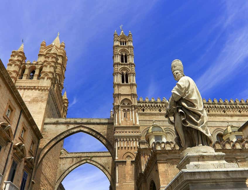 Palermo: City & Palazzo dei Normanni Guided Walking Tour - Palermo Cathedral and the included café break