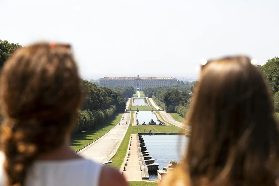 Private Caserta Royal Palace and Gardens Tour inc. Shuttle - The Grand Staircase and the palace interior