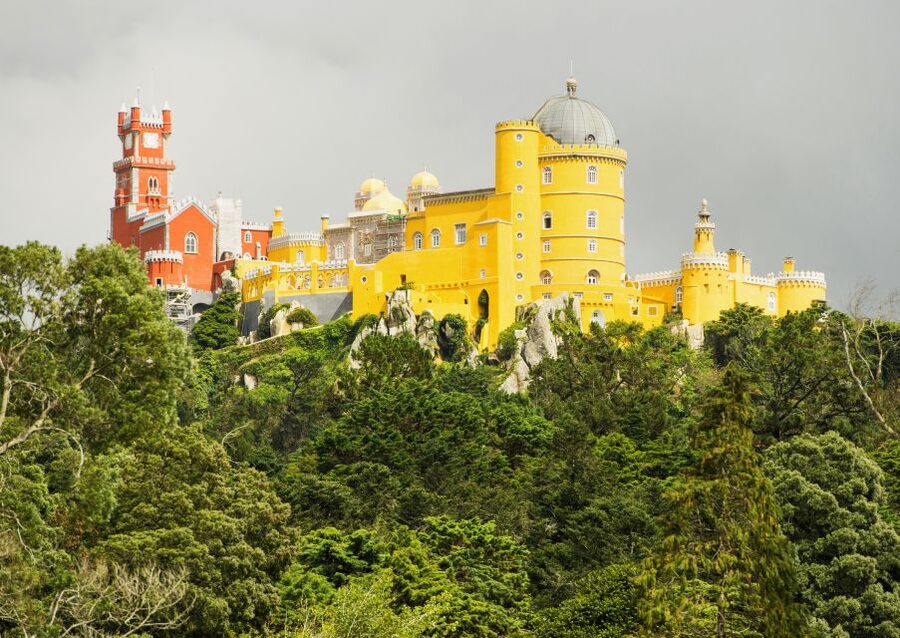 Private Tour - Sintra with Pena Palace and Cascais - Sintra village, pastries, and the Village Palace