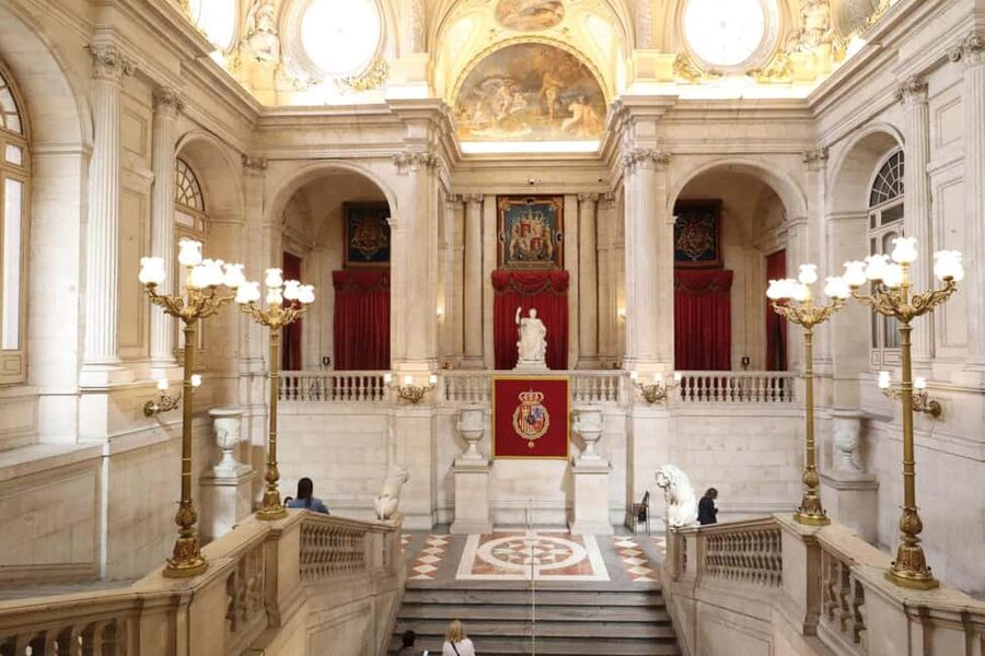 Private Visit to the Royal Palace and Walking Tour of Madrid - The Almudena Cathedral from the outside and inside