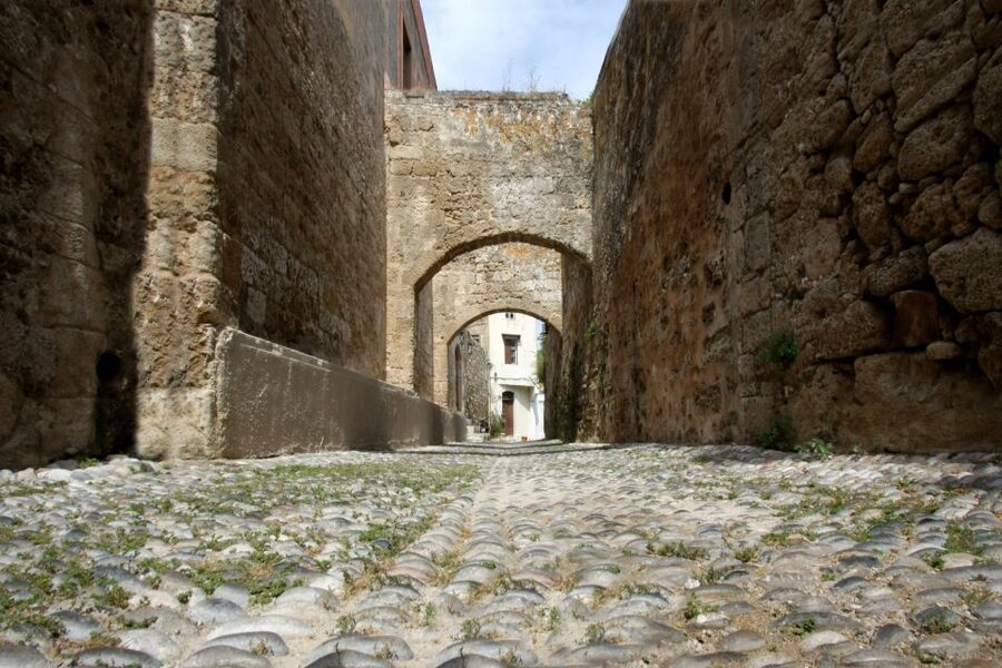Rhodes: Palace of Grand Master Ticket & Rhodes SG audio tour - Inside the palace: mosaics, stairs, and rooms
