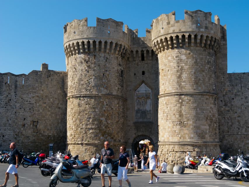 Rhodes: Palace of Grand Master Ticket & Rhodes SG audio tour - Entering through a timed ticket