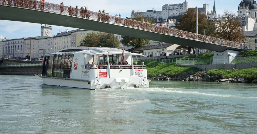 Salzburg: Boat Ride to Hellbrunn and Palace Visit - Starting at Franz Josef Kai