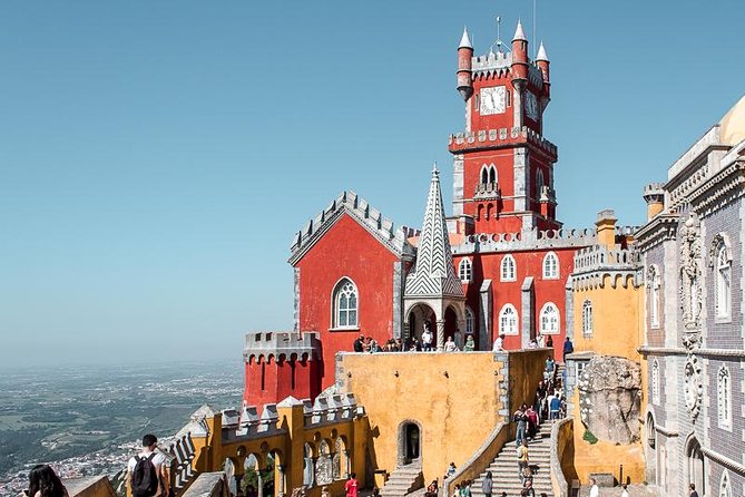 Sintra & Cascais Day Tour with Pena Palace Entry and Gardens Walk - Sintra village and a practical lunch stop