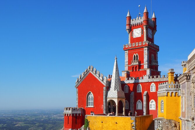 Sintra-Cascais-Pena Palace 8-People Small Group Tour from Lisbon - Pena Palace and the uphill payoff