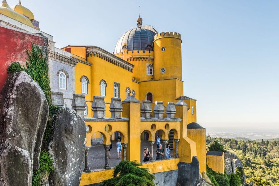 Sintra: Pena Palace and Park Entrance Ticket - Inside the palace: old monastery and royal fantasy