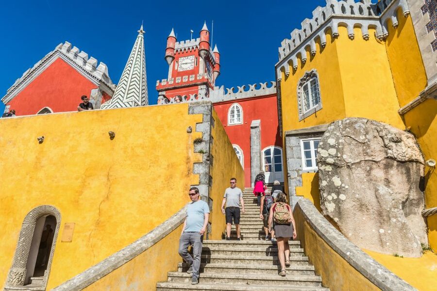 Sintra: Pena Palace and Park Entrance Ticket - Using the Zoomguide audio guide