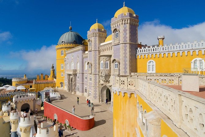 Sintra, Pena Palace, Cabo Roca, Cascais Small Group from Lisbon - Reaching Pena Palace above Sintra
