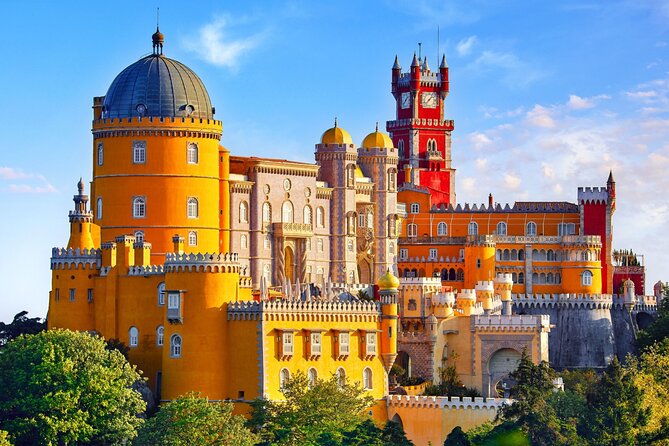 Sintra, Pena Palace, Quinta da Regaleira & Cascais Group Tour - Estoril is a scenic drive-by finale