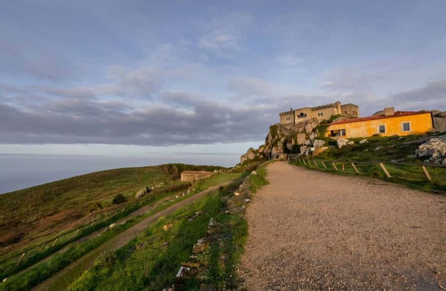 Sintra Small Group: Pena Palace, Moorish Castle & Cascais - Moorish Castle views over the Sintra hills