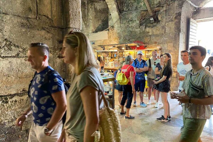 Split: Diocletian Palace & Old Town Guided Walking Tour - St. Domnius, Fruit Square, and later Split