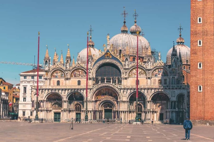 Venice: St. Mark's, Doge's Palace, Rialto, and Gondola Tour - Inside St. Mark’s Basilica