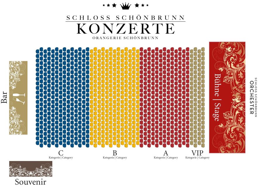 Vienna: After-Hours Schönbrunn Palace Entry & Concert Ticket - Key points to know before booking