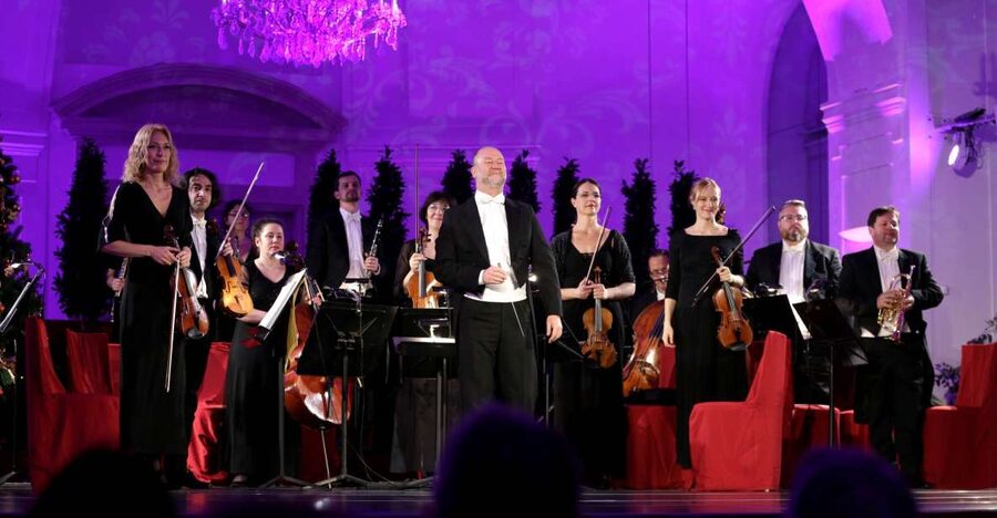 Vienna: After-Hours Schönbrunn Palace Entry & Concert Ticket - Finding the left-side palace entrance at 6:45 PM
